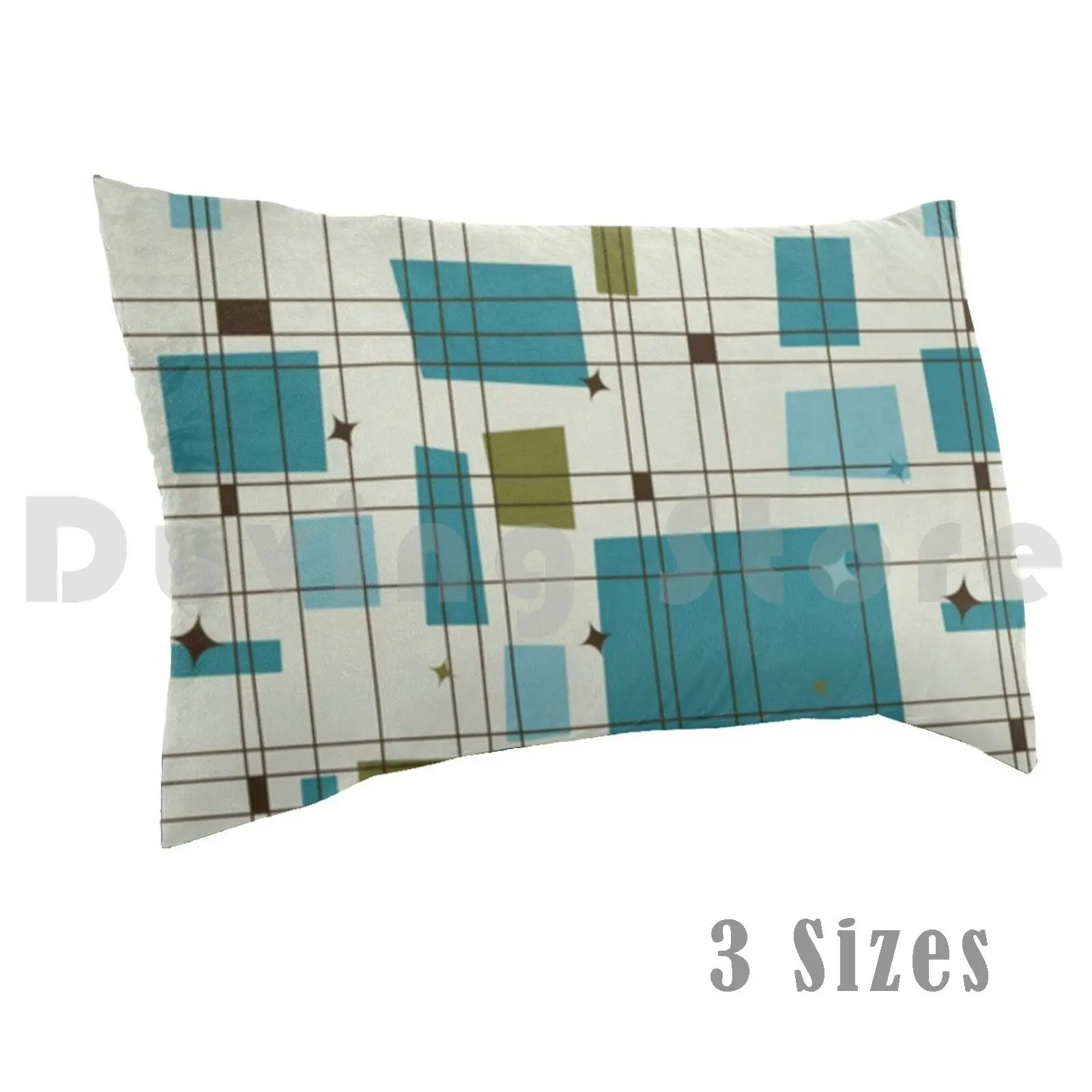 

Mid Century Modern pillow Case DIY 50 * 70 Lokki White Scandinavian Scandi Sweden Swedish Norway Norwegian