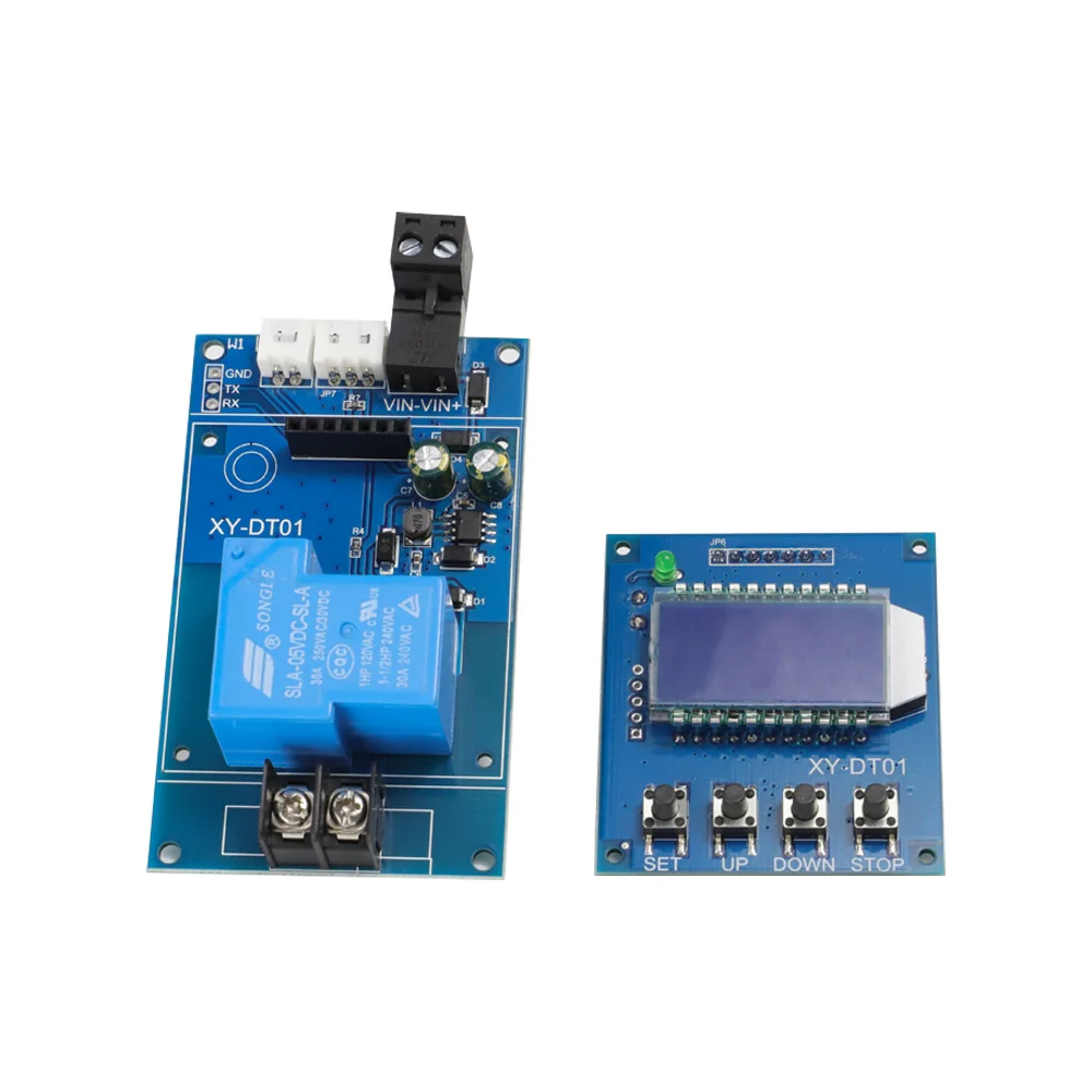 DT01 Digital Temperature Controller 30A Support 18B20 Sensor Module Relay Rail Digital Thermostat with 0.5M 10K probe