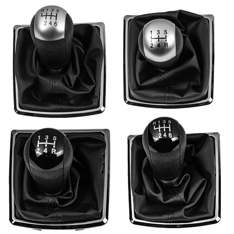 For Ford Focus 2 Mondeo MK2 2004 2005 2007 2008 2009 2010 2011 Car Styling Gear Shift Knob Lever Gaitor Shifter Boot Cover Case