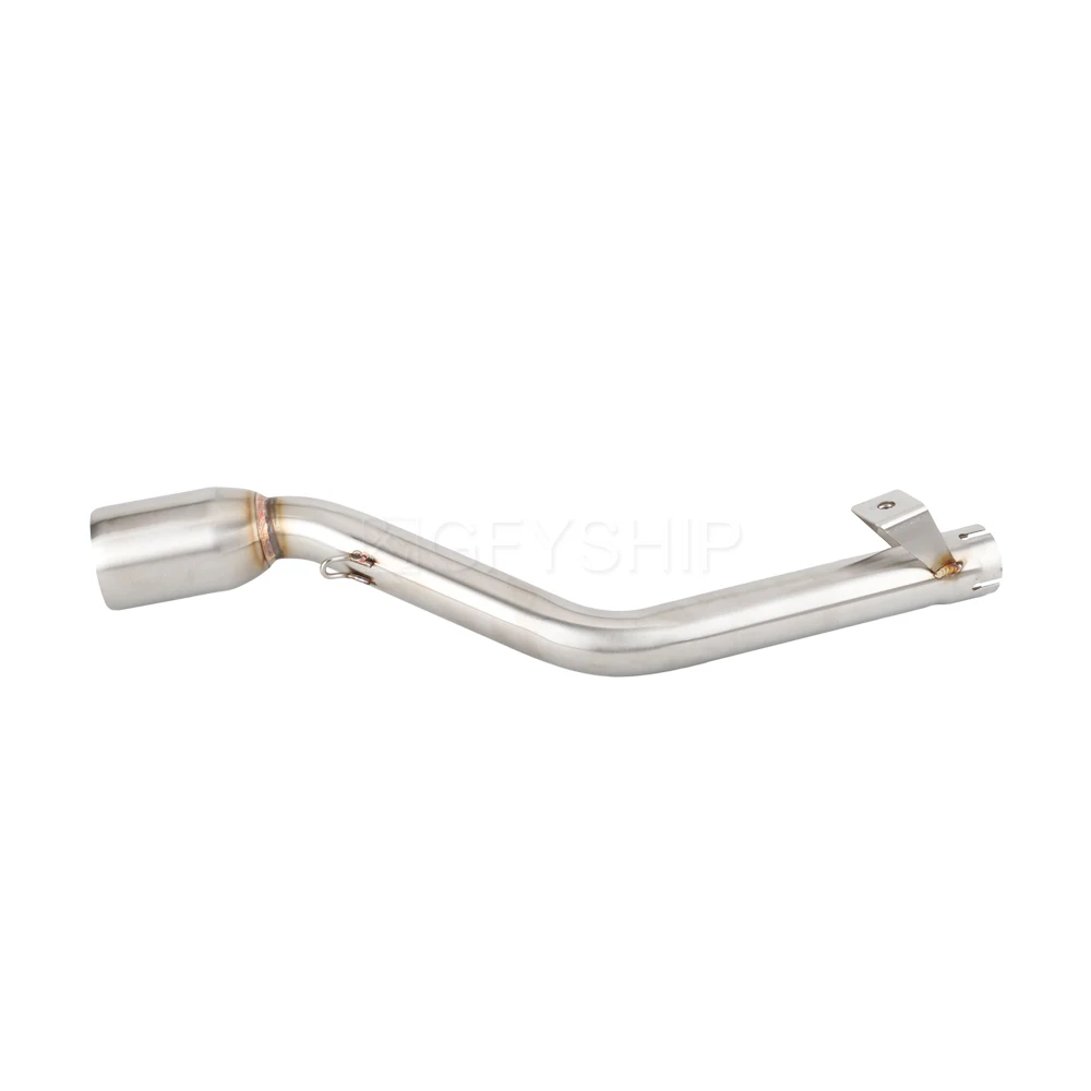 Dla Keeway TX 125 2012 do 2018 2019 2020 2021 TX125 TX 125 SM / Enduro Escape Slip-on tłumik wydechowy motocykla Mid rura łącząca