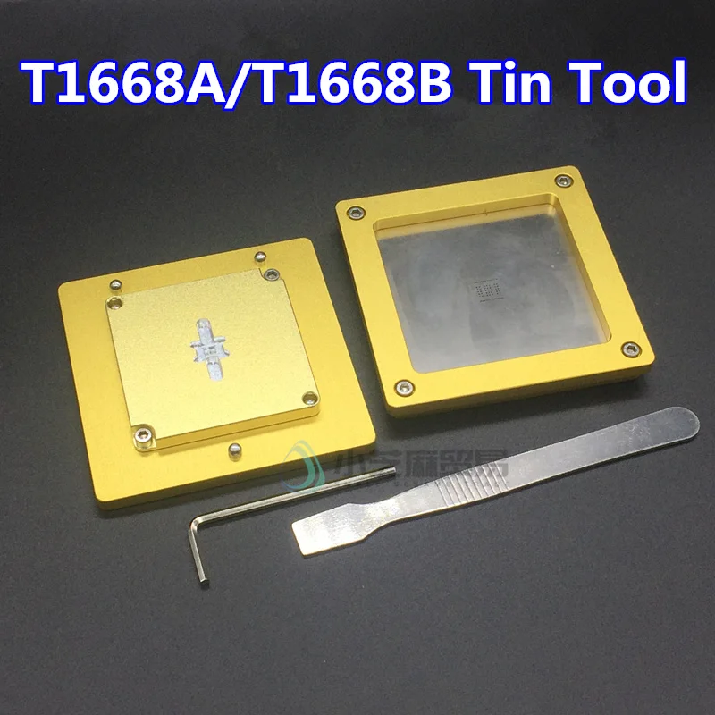 Ofiicial Stencil for T1668A T1668B 1668B T1668 ASIC chip for T2T Plant tin station Tin tool