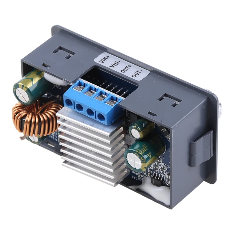 ZK-4KX CNC DC-DC Buck impulsar el módulo convertidor CC CV 0,5-30V 4A pantalla LCD paso ajustable abajo arriba regulador de tensión J6PE