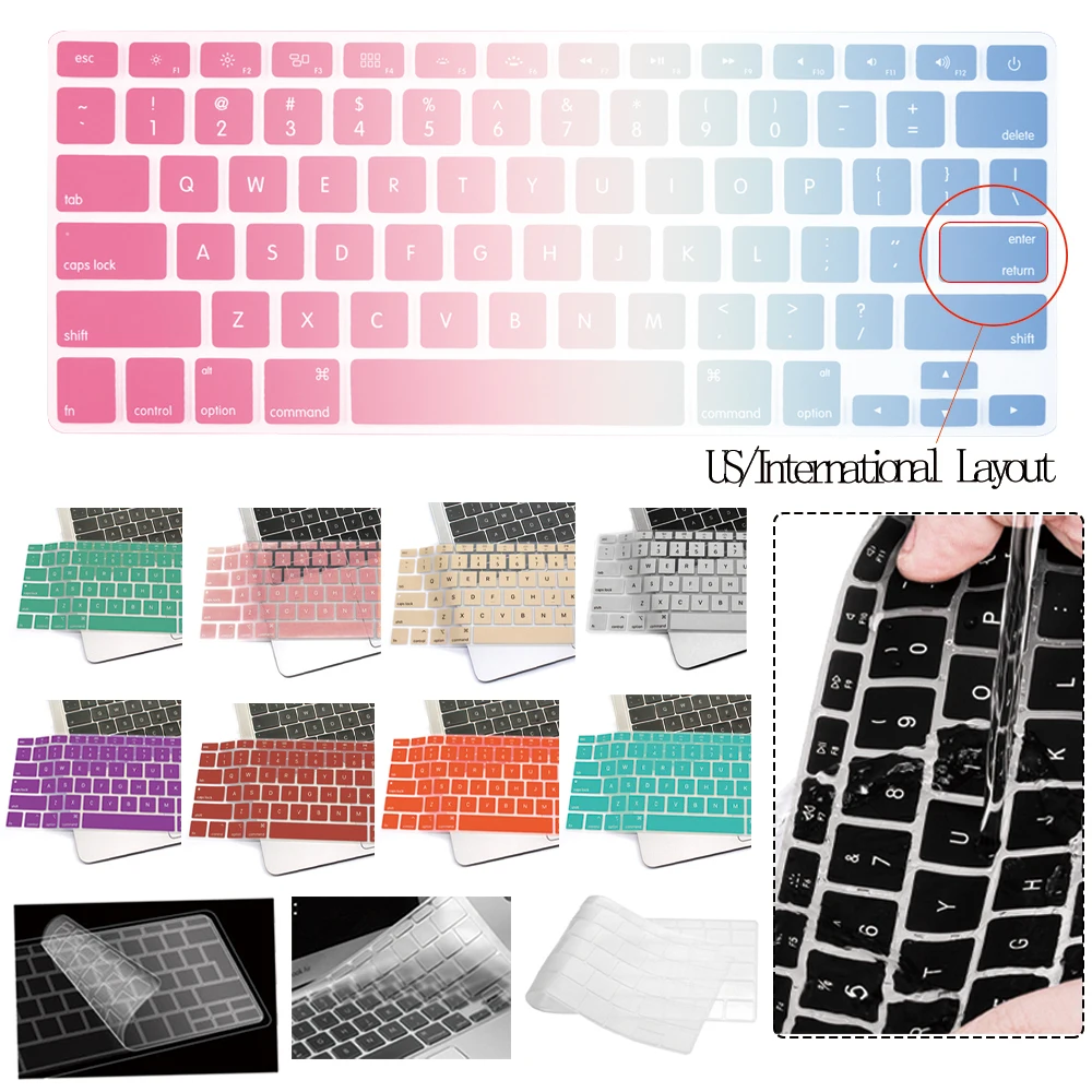 

Laptop Keyboard Film for Apple Macbook Pro 13" A2251 A2289 2020/Pro 13" A2338 (M1) 2020/Pro 16" A2141Silicone Cover