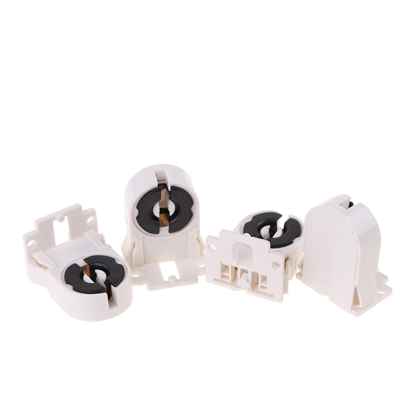 10pcs/20pcs/pack T8/G13 Fluorescent Lamp Holder Heat-Resistant Lamp Holder Light Tube Holder Lamp Accessories