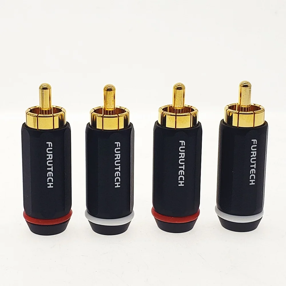 Conector RCA Furutech FP-126R Ródio Ouro HiFi