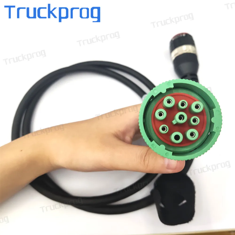 For MACK 9 pin 88890315 Diagnostic Cable for VOCOM I 88890300 VOCOM II 2 88890400 interface truck exvacator diagnostic kit