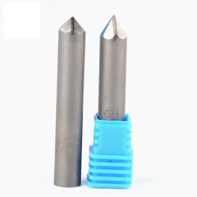 GHYONG Engraving cutter diamond stone mill engraver cnc Granite Marble engraving bit 6mm wood router carbide end milling tools