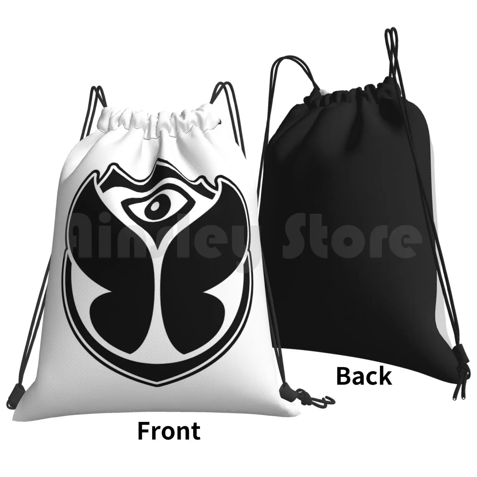 Backpack Drawstring Bags Gym Bag Waterproof Edm Dj Music Rave Edc Housemusic Ultra Techno Festival Edmfamily Edmlifestyle