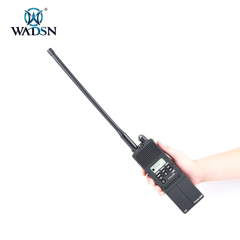 Wadsn prc148 pc152 modelo interfone preto tático walkie talkie manequim cosplay força especial modelagem do exército dos eua comunicação ar