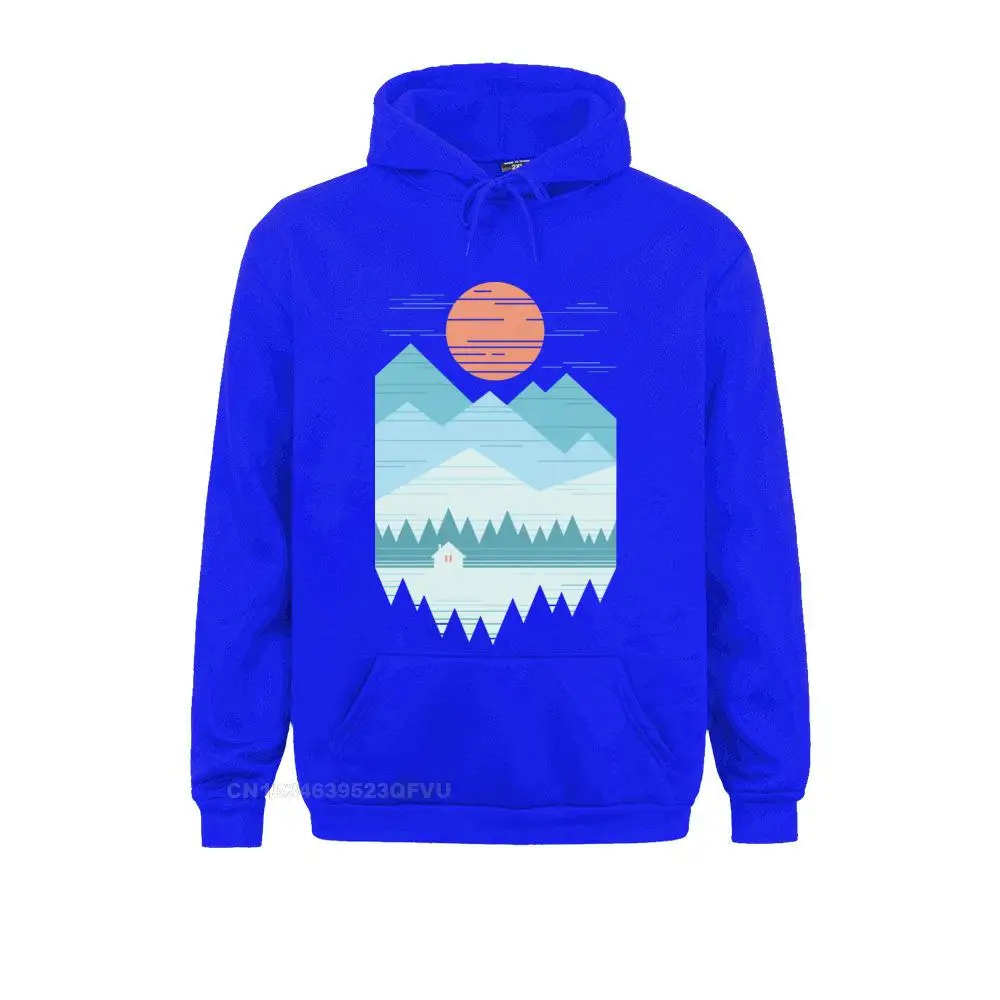 Cabin In The Snow Hoodie Men Mountains Wilderness Hiking Harajuku Women Trekking Outdoors Camping Novelty Tees O Neck