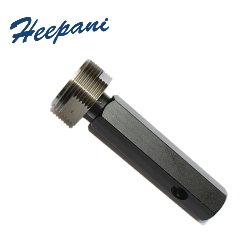 Calibre de enchufe de Paso de rosca BSPT 1/8, 3/4, 1 pulgada, 2 ''1/2, 4 medidores de enchufe de tornillo cónico redondo de alta precisión