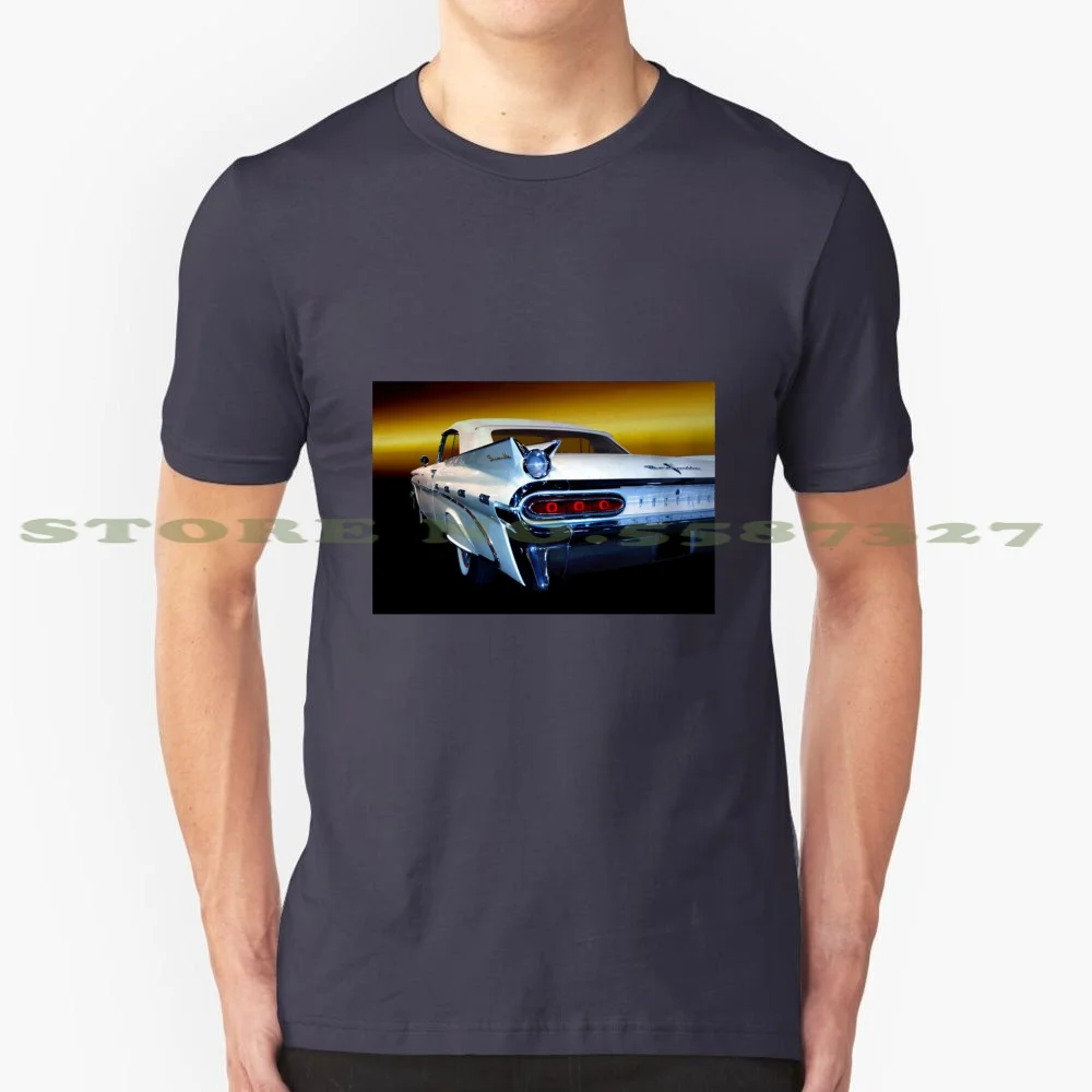 1959 Bonneville 100% Pure Cotton T-Shirt Automotive Transportation Cars Garage Shows Vintage Sports Automobile Classic