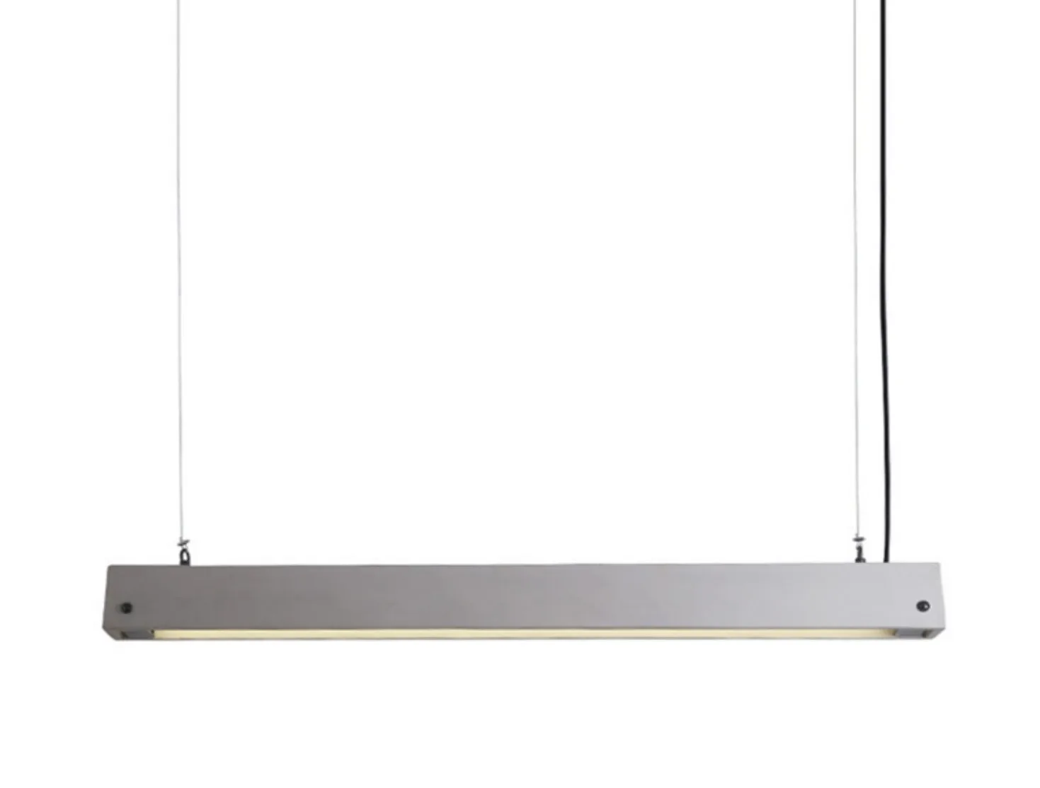 

LED T5 Tuble concrete rectangle long hanging lamp L130/L90cm FOR living room bedroom coffee shop dinning desk