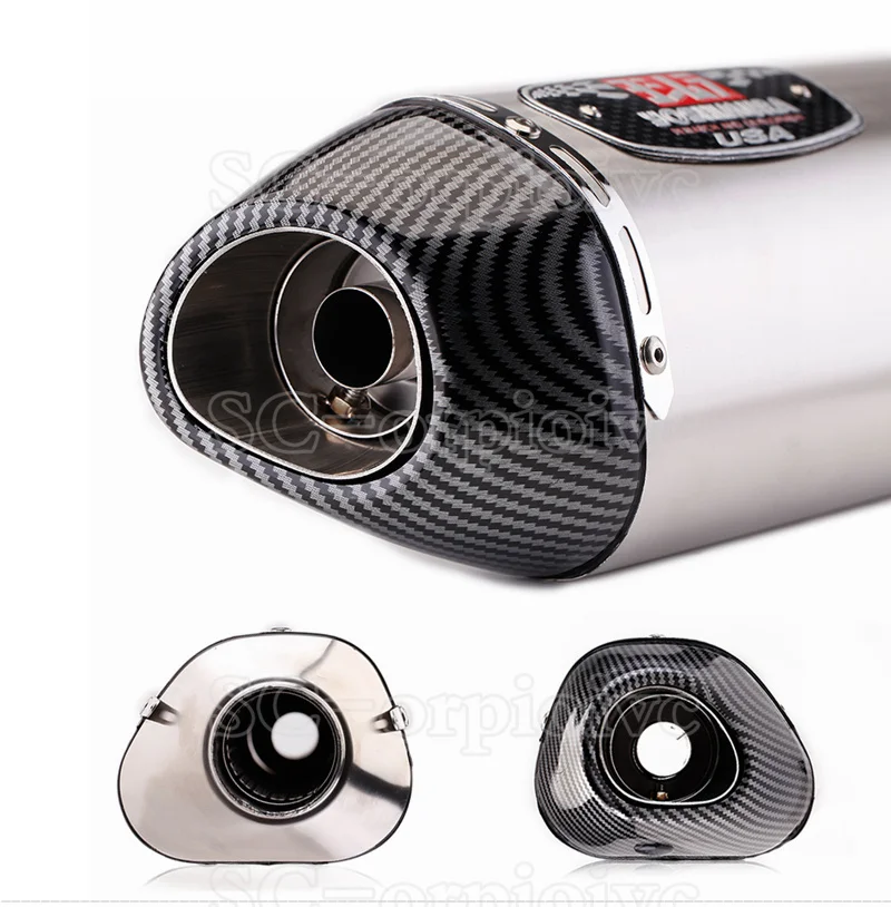 YZF BWS125 Motorcycle Full Exhaust system Yoshimura Escape Moto Modified Slip on with DB Killer For Yamaha BWS 125 125CC 150