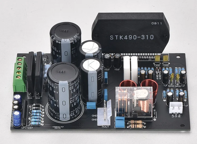 

STK490-310 Thick Film HIFI Power Amplifier Audio Board 60WX2 Class H Sound Amplifiers Speaker Home Theater DIY