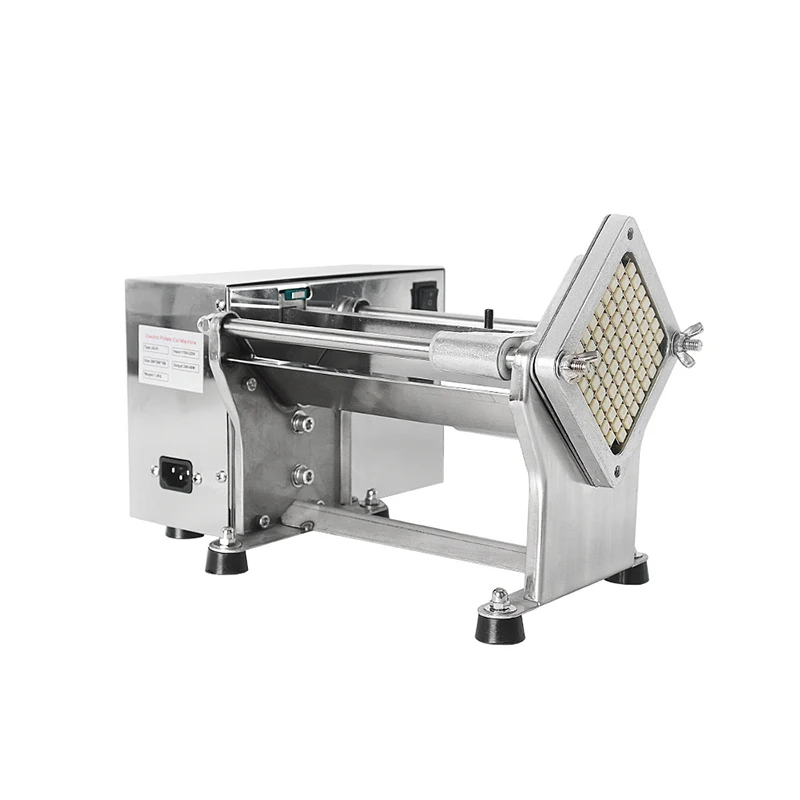 電気ポテトチップカッターステンレス鋼ニンジンスライサー水平商業電気ポテトチップマシンチョッパー