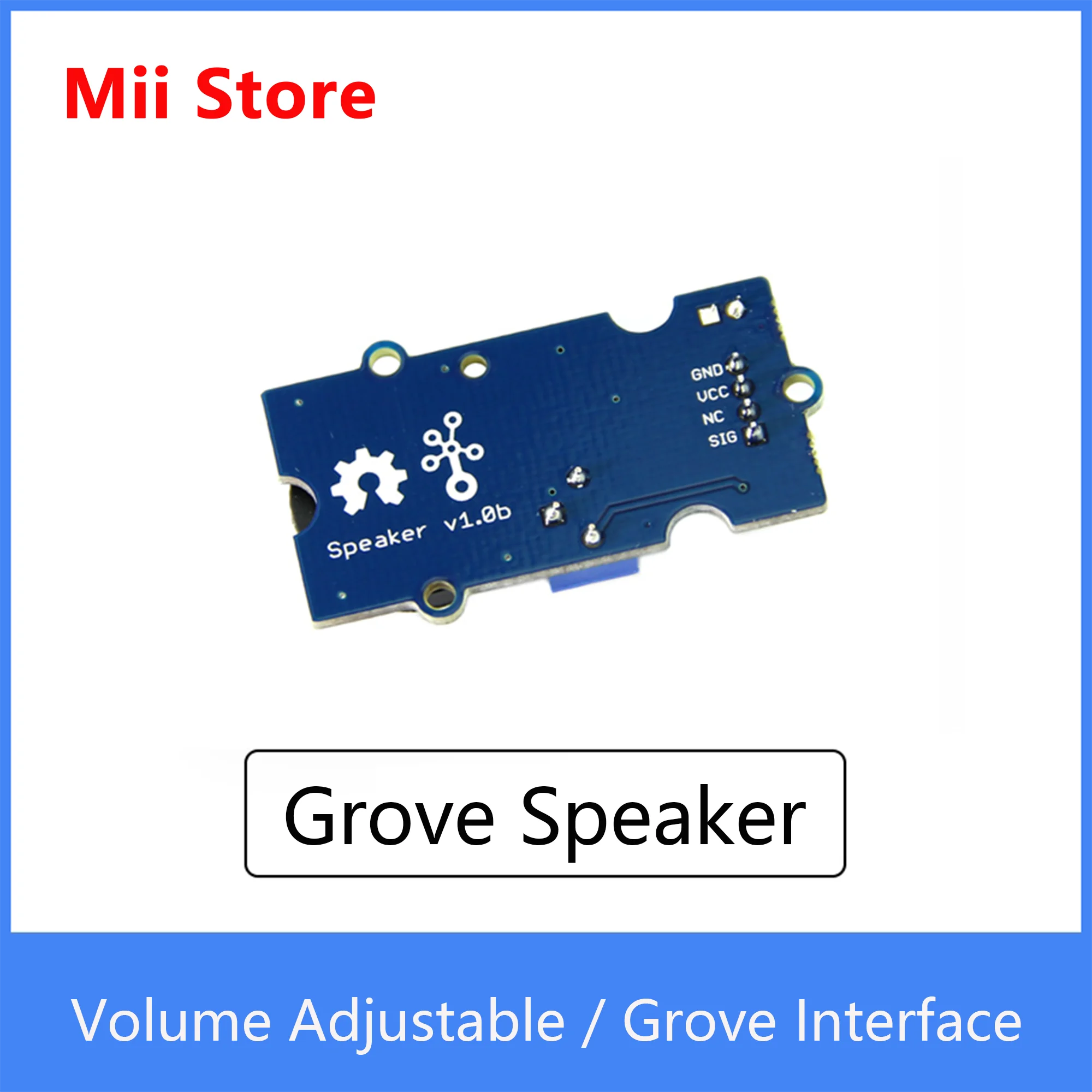 Grove Speaker sound output module small speaker speaker with adjustable resistance arduino