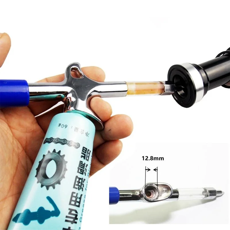 

Cycling Aluminum Alloy Grease Gun Mini Nozzle Syringe Bicycle Accessorie Upkeep Chain Injector Cycling Supplies Maintaining Tool