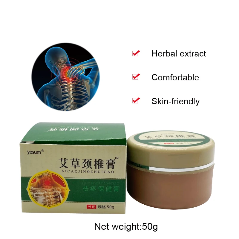 

Wormwood Cervical Spine Pain Ointment Moxibustion for Joint Aches Lumbar Rheumatoid Arthritis Self-Heating Chinese Medical Cream