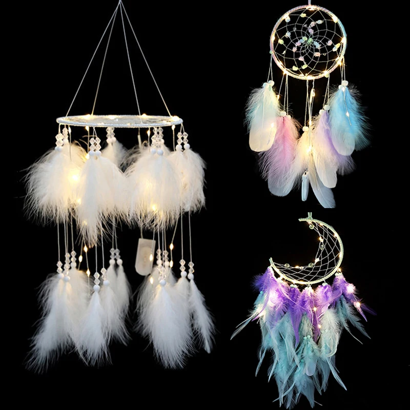 Dream Decor Catcher Wind Chimes Girl Home Hanging Kids Children Bedroom Baby Room Decoration Aesthetic Accessories Decor