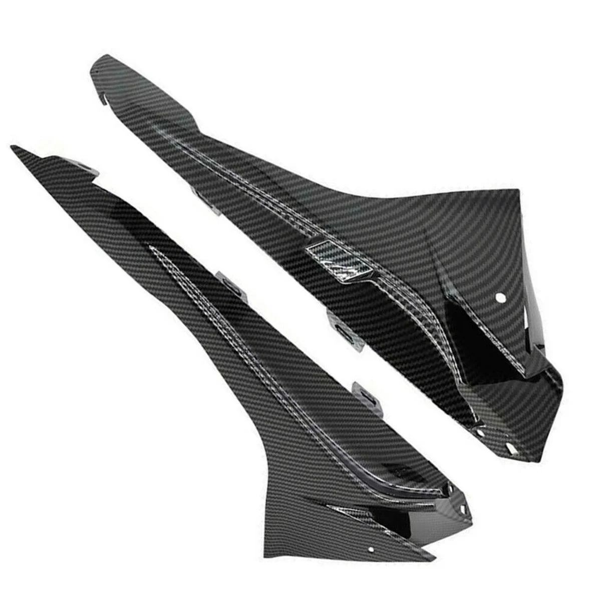 Carbon Fiber Pattern Upper Dash Air Intake Cover Panel Fairing for 2015-2019 BMW S1000RR