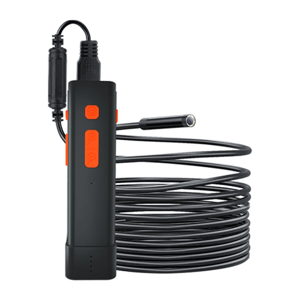 Imagem -02 - Automático Focal sem Fio Wifi Endoscópio Câmera Cmos Borescope 14 mm Inspeção Microscópio Digital Câmera Dupla Otoscópio 5mp 1944p