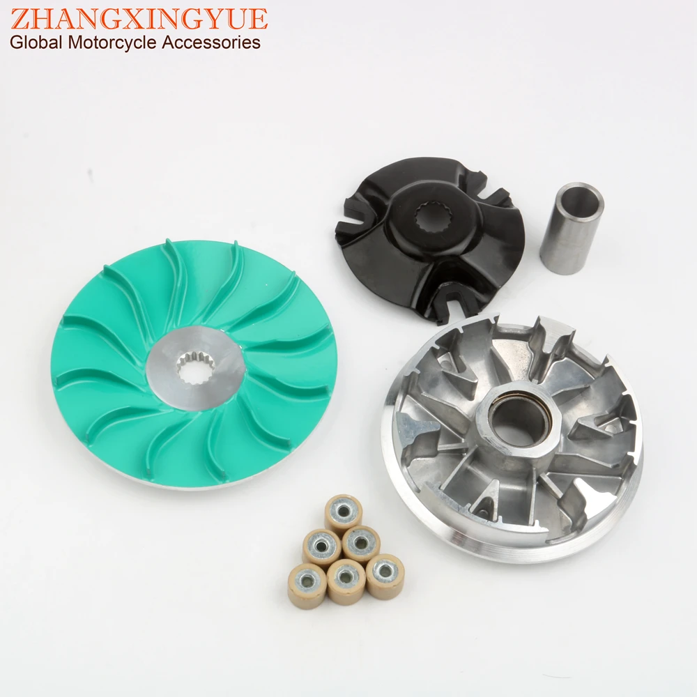 Racing Variator Kit With Roller Weights 10g For MBK Booster 100 Nitro Ovetto 100cc 4VP 2-Stroke Scooter