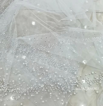 Voile de mariage d'église romantique à deux couches avec perles et peigne, citropatients, MM