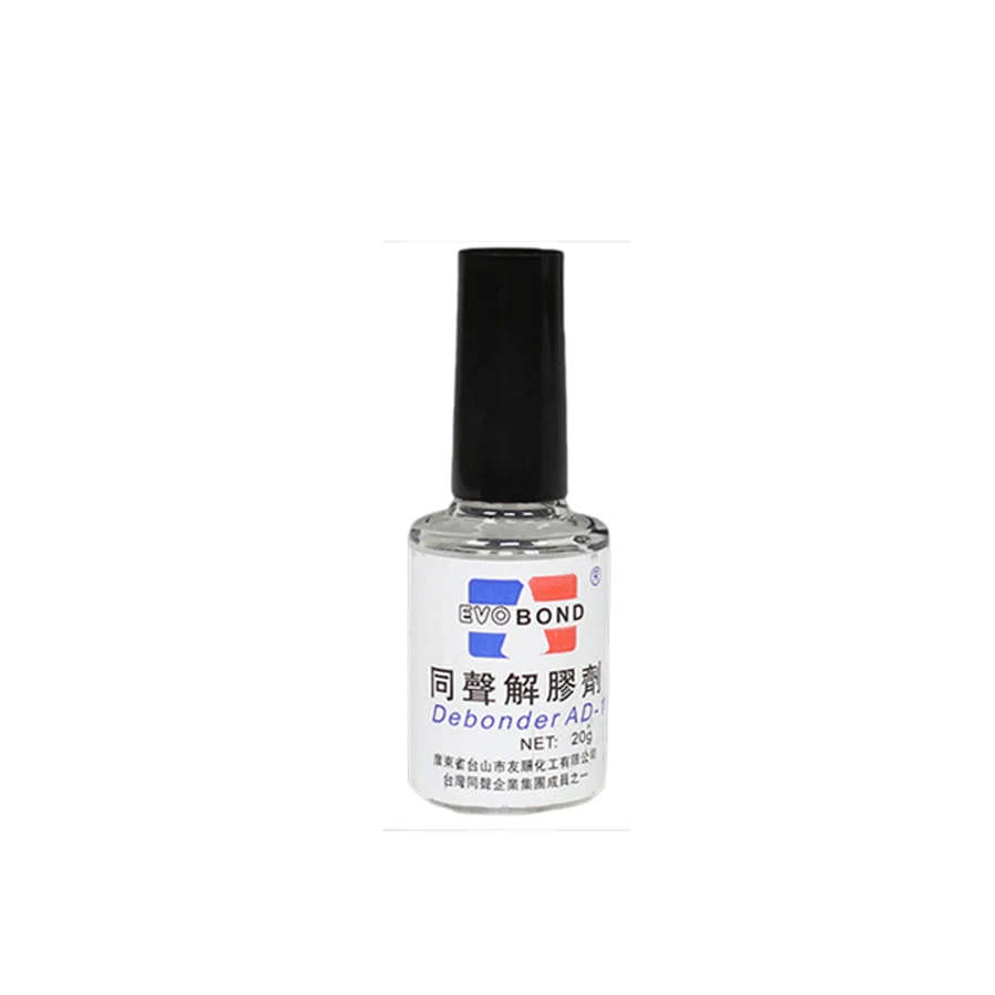 1pc 10g Glue Cleaner Remover in B7000 T7000 E6000 Debonder Clean for Super UV Epoxy Resin Foil Nail Polish Enamel 502 Textile