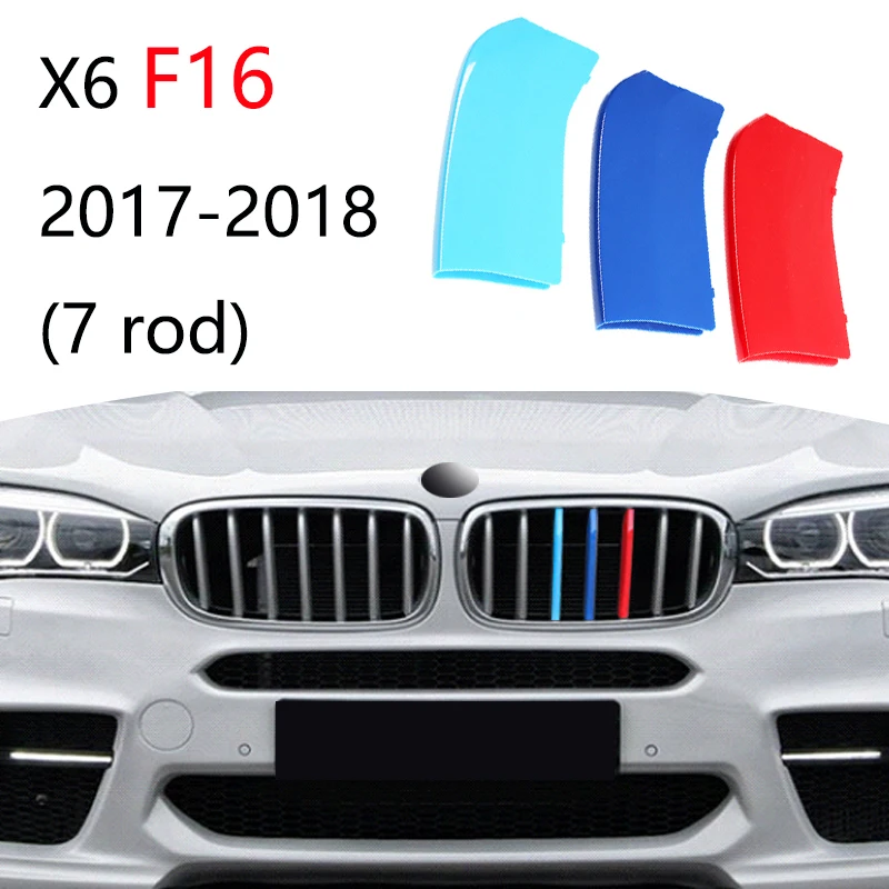 3 Stück Auto gitter Zierleiste für BMW x1 x2 x3 x4 x5 x6 x7 e84 f48 f49 f39 e83 f25 g01 f26 g02 e70 f15 e53 g05 e71 e72 f16 g06 g07 – Detail 9