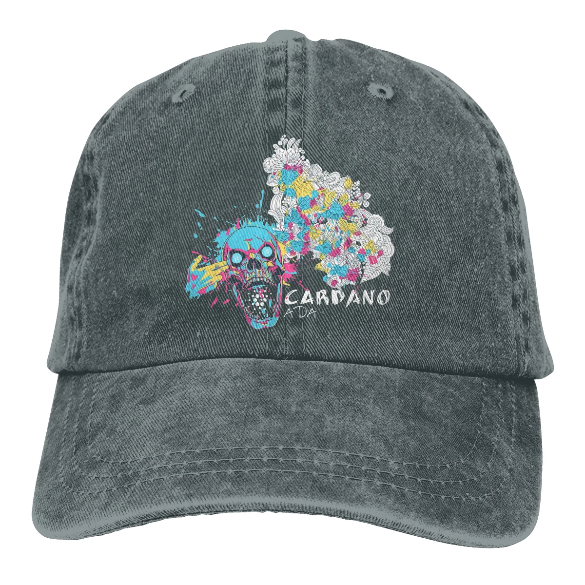 Mind Blown The Baseball Cap Peaked capt Sport Unisex Outdoor Custom Cardano Coin ADA Cryptocurrency Hats