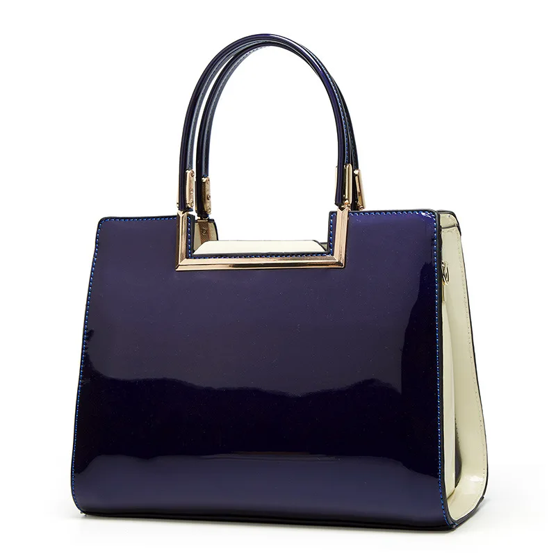 2020 Patent Leather Female Handbag New Simple Fashion Trend All-match Ladies Shoulder Bag