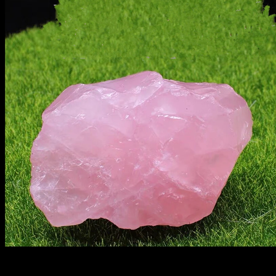 Natural Rough Rose Quartz Crystals (Raw Specimen Healing Reiki Love Stone) Mineral Energy Home Decoration