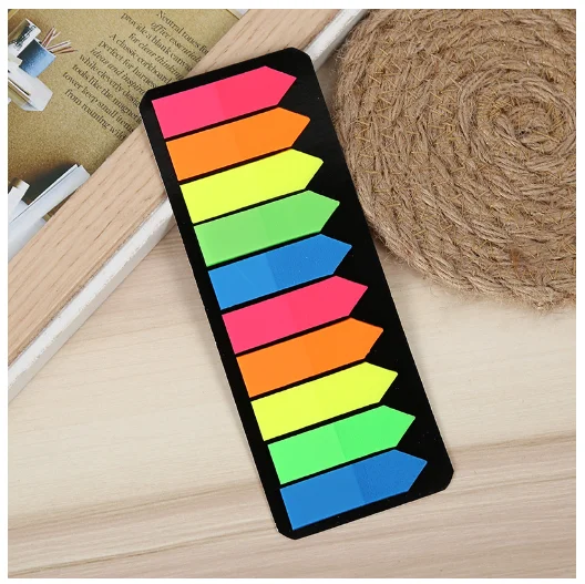 1PC 3 Designs Farbe Sticky Note Label Index Büro studenten Memo Pads(ss-325)