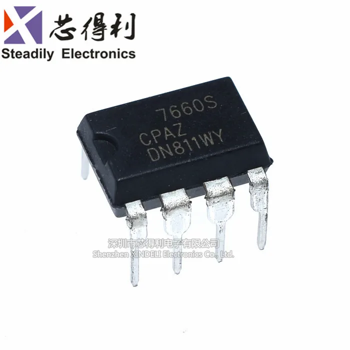 10pcs/lot Icl7660cpaz 7660s Icl7660scpaz P-Voltage Regulator-Switching DC DC Dip-8