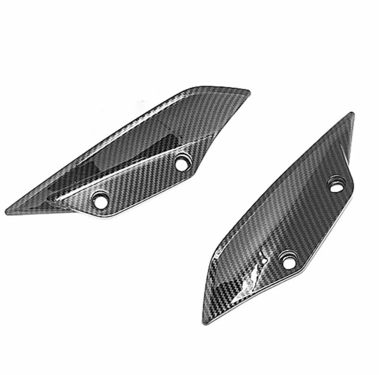 

Carbon Fiber Pattern Side Winglet Wings Spoiler Fairing Cowl for BMW S1000RR 2015-2018