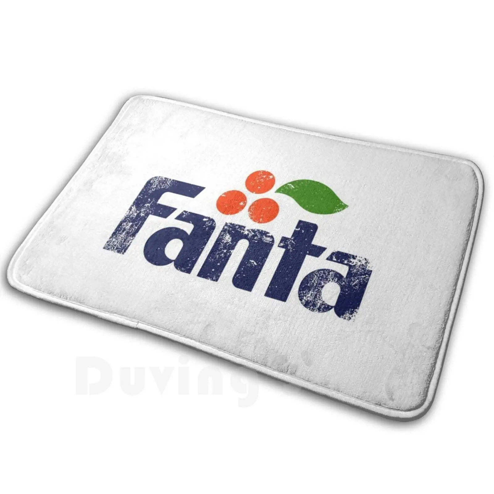 Fanta Retro Vintage alfombra cojín suave antideslizante Logo Sprite Fanta bebida hielo Oldschool desgastado Retro Ciwimu