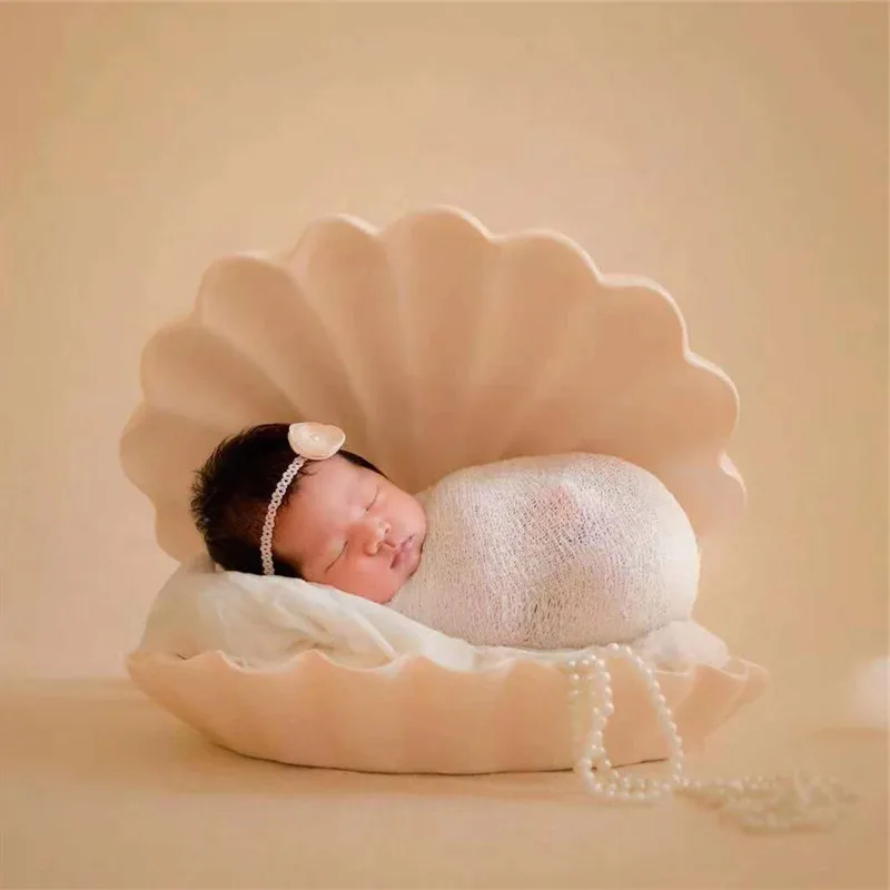 Newborn Photography Prop Photography Baby Props Iron Shell Photo Props Baby Studio Accessori Prop Set for Posing Newborn Shoot