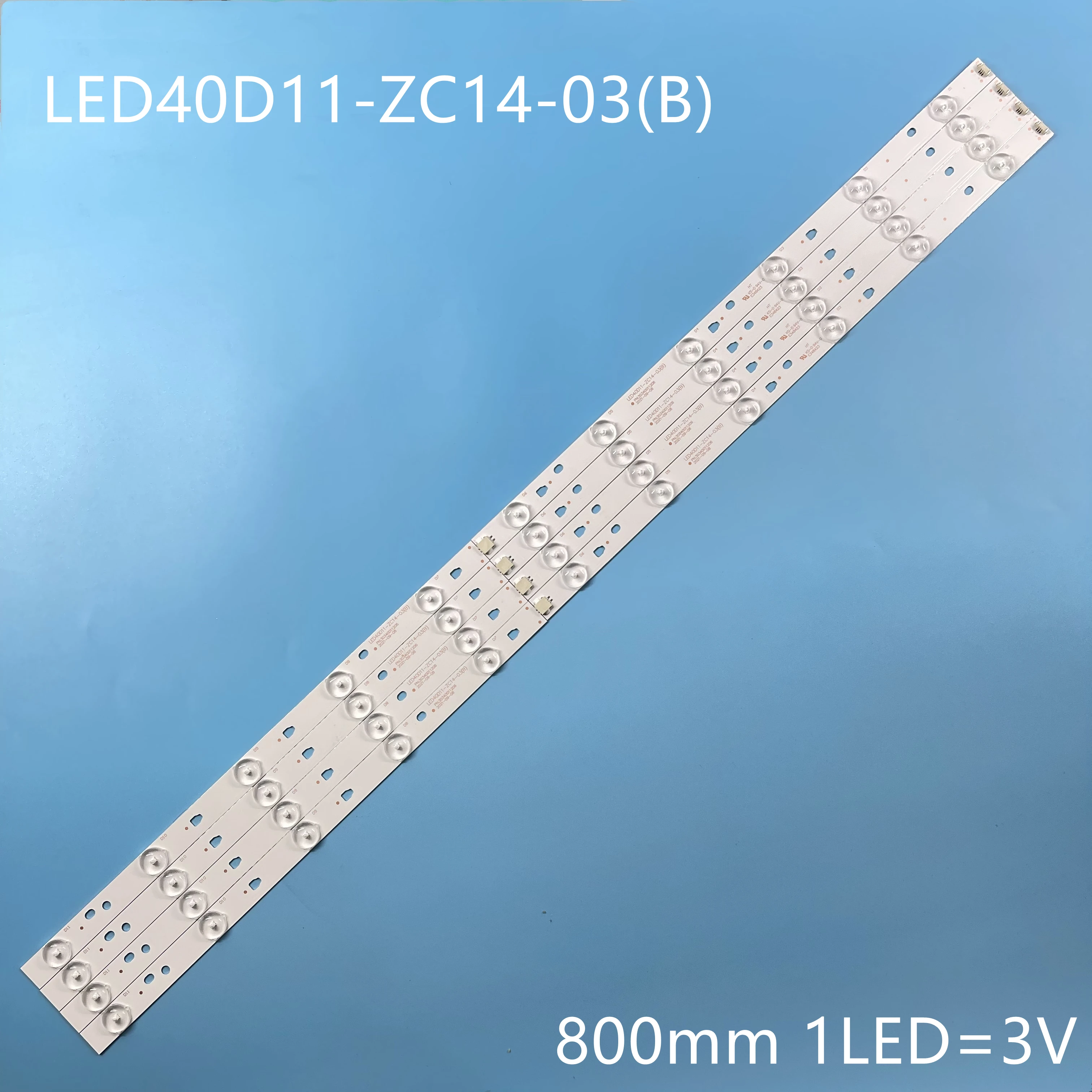 

TV Lamps LED Backlight Strips For Mystery MTV-4128LTA2 MTV-4129LT2 Bars LED Bands LED40D11-ZC14-03(B) PN:30340011206 Rulers