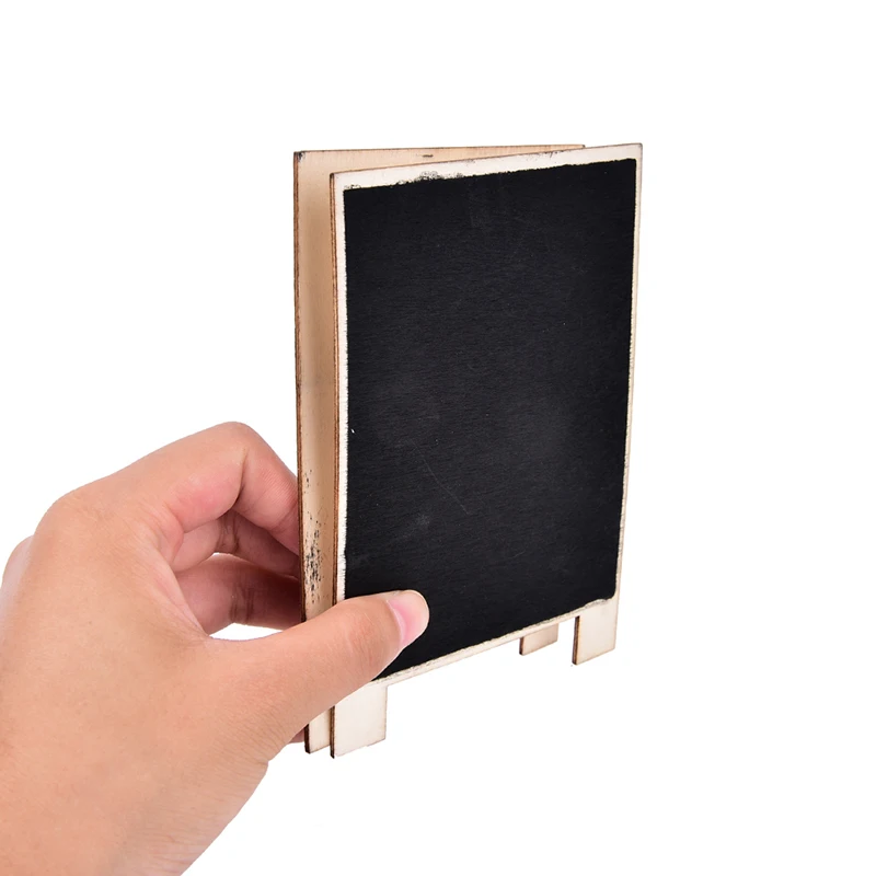 1 Mini Gỗ Bảng Viết Phấn Bảng Đen Thông Điệp Bảng Số Cưới Trang Trí Tiệc