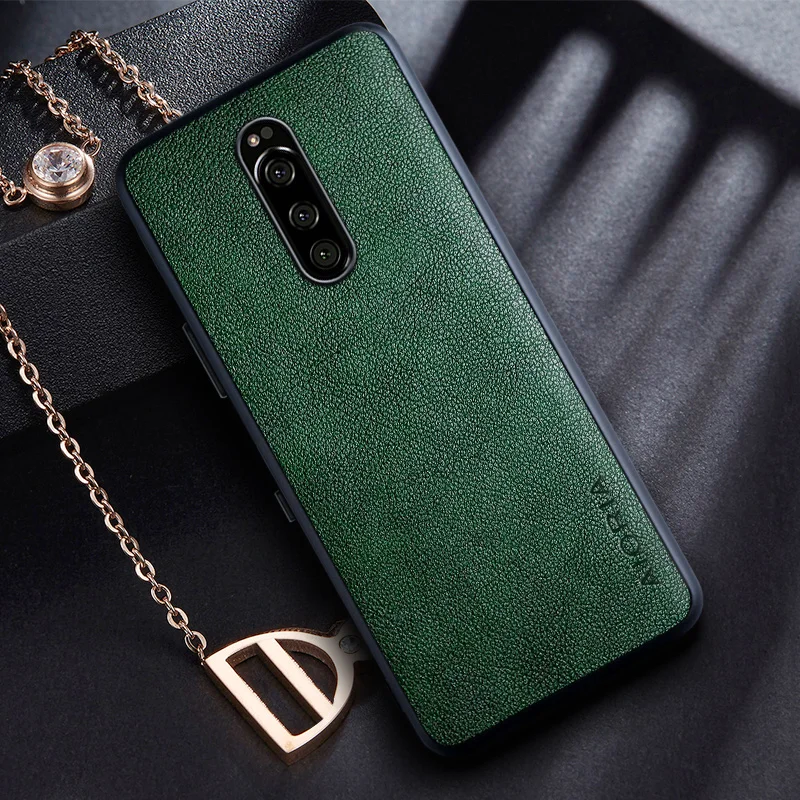 Case for Sony Xperia 1 XZ4 XZ3 coque Retro business PU leather Skin phone cover for Sony Xperia 1 case funda capa