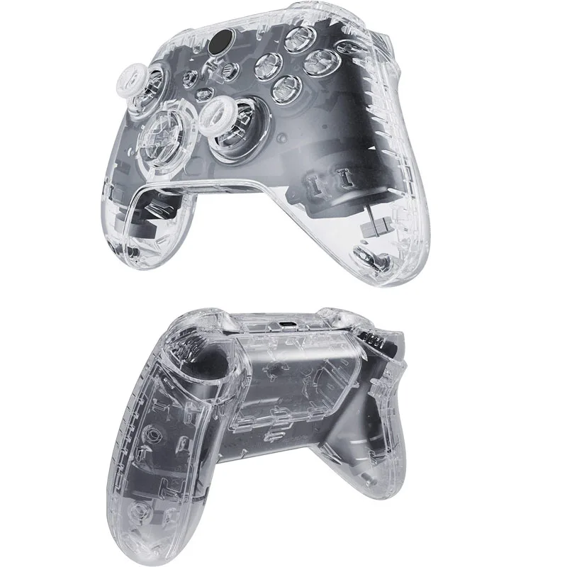 Untuk Xbox Series S & Xbox Series X Controller Set Lengkap Casing Cangkang Depan Belakang Cover Pelat dengan Tombol Gamepad Pengganti