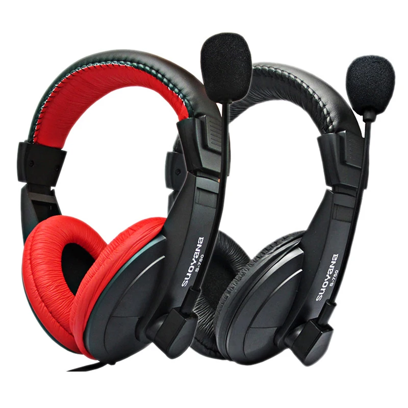 Fashion Good Quality Gaming Game Stereo Headphones Headset Earphone with Mic for PC Computer Gamer Skype