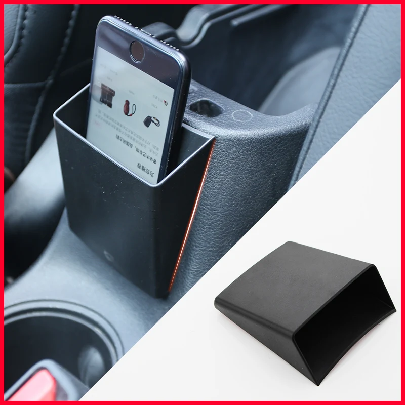 

ABS Cup Holder for Car Armrest Storage Box Glove Organizer Container for Jeep Compass 2017 2018 2019 2020 Accessories