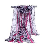 160*50cm Spring and Summer Stripe Sun protection Woman Scarf Chiffon Scarf Women Pareo Wrap Sunscreen Long Cape