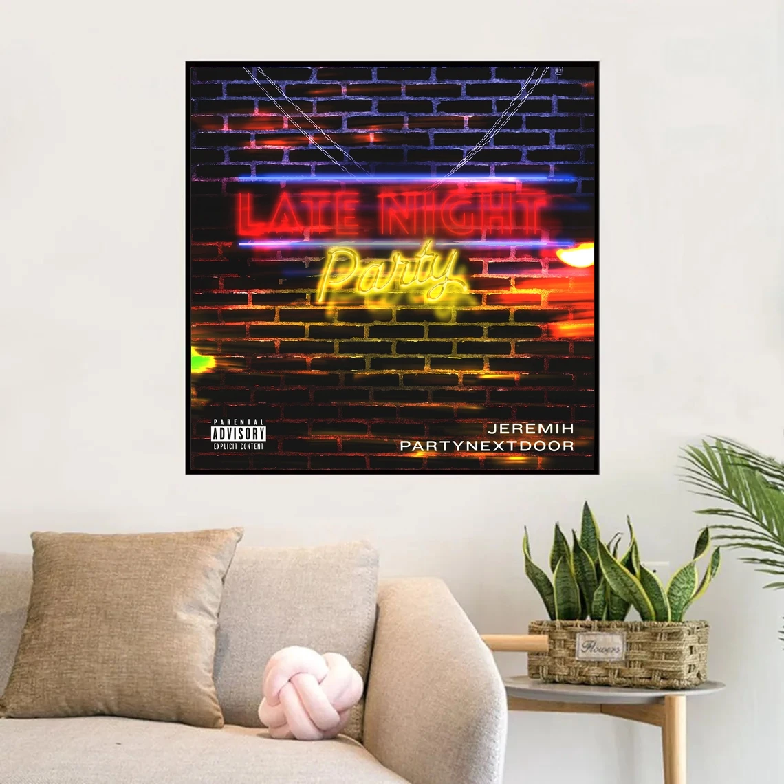 Late Nights Europe Music Album Poster Prints Art Canvas Painting Wall Living Room Home Decor (No Frame)