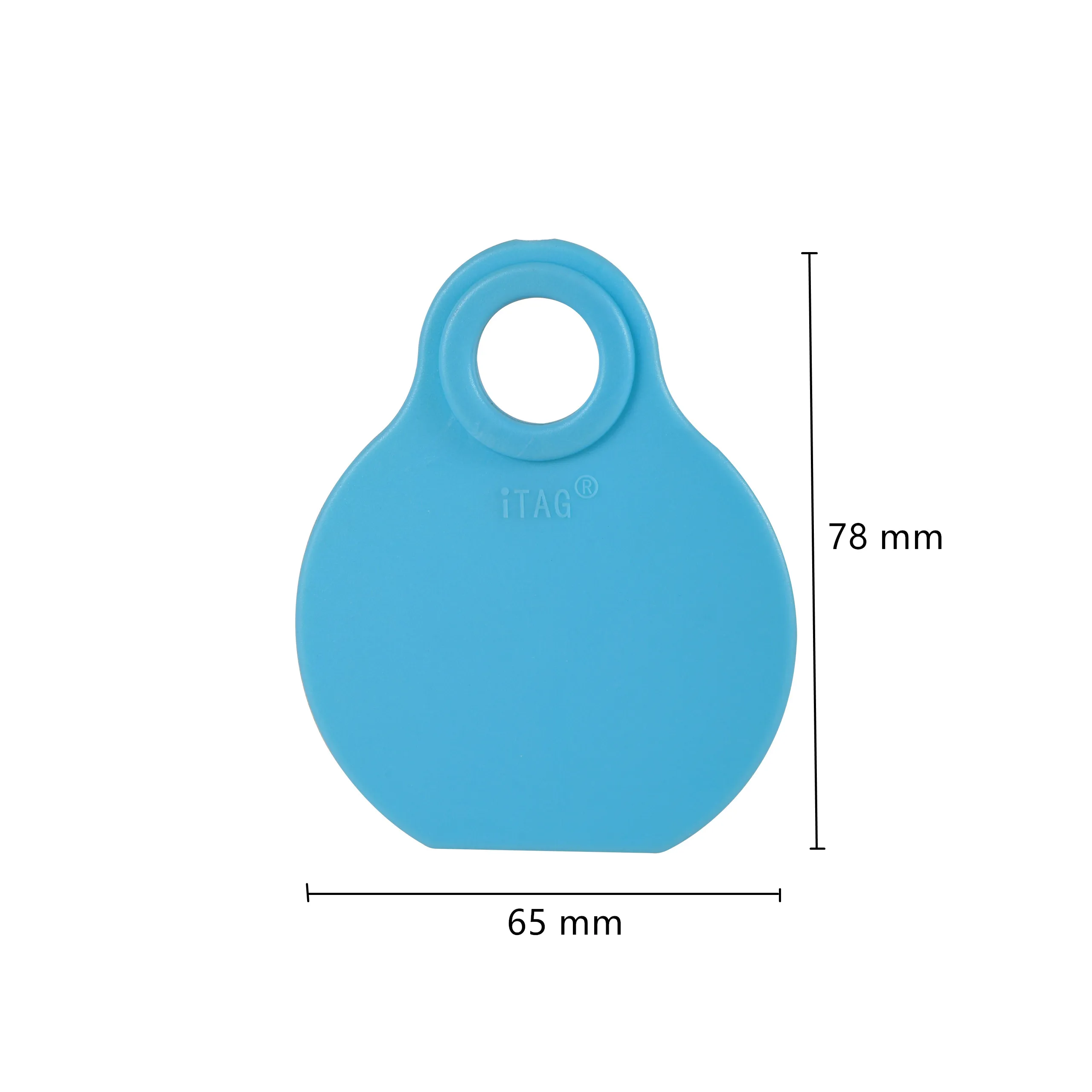 DIY Custom Cattle Pig Sheep Goat Livestock TPU Plastic Dog Neck Tag For Laser Printing Farm Animal Neck Tag Custom 30 Pcs