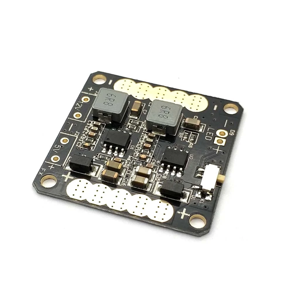 Mini Placa de distribución de energía V3.1, PDB con BEC 5V y 12V, para cuadricóptero multicóptero