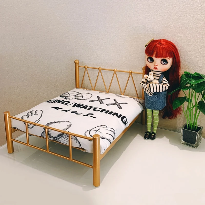 

Metal Bed Chair Coat Hanger 30cm 1/6 Accessories For Blyth Barb Dropshipping