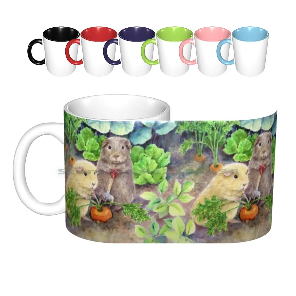 The Gardeners Ceramic Mugs Coffee Cups Milk Tea Mug Guinea Pig Guinea Pig Guinea Pig Guinea Pig All Things Guinea Pig Guinea